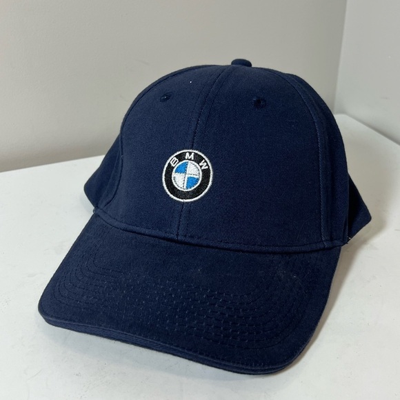 Official BMW Front Emblem Logo Navy Patch Logo M// Hat Cap One Size - Picture 1 of 5